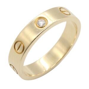 CARTIER Authentic 18k Gold Diamond Love Ring